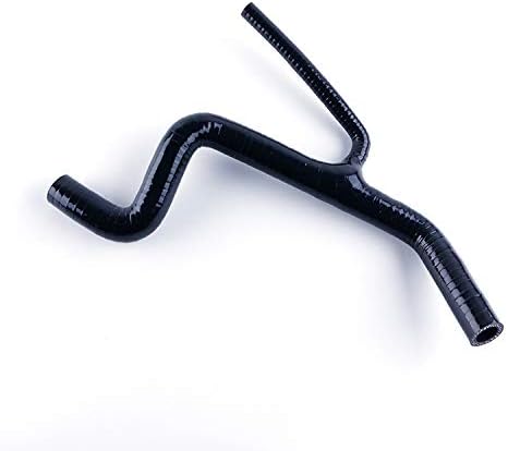 3 Layer Radiator Heater Ancillary Hose Silicone Radiator Coolant Hose Kit Compatible with VW Golf MK3 VR6 2.8 V6 1994-1998 1995 1996 (black)