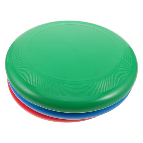 Disques volants extérieurs Zerodeko lot de 3 disques colorés pour jeux de lancer