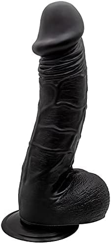 Godemichet STUKE noir surmontez le manque de réalisme avec ce gode 25,5 cm