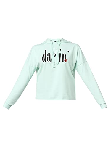 Image of VERO MODA Women's Cotton Hooded Neck Sweatshirt