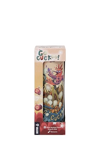 Thames & Kosmos - Devir: Go Guckoo! Comptetitive Family Fun - Push your Luck Board Games fro Adults & Kids, 2-5 Players - 5+ - BGGOCU - Image 2
