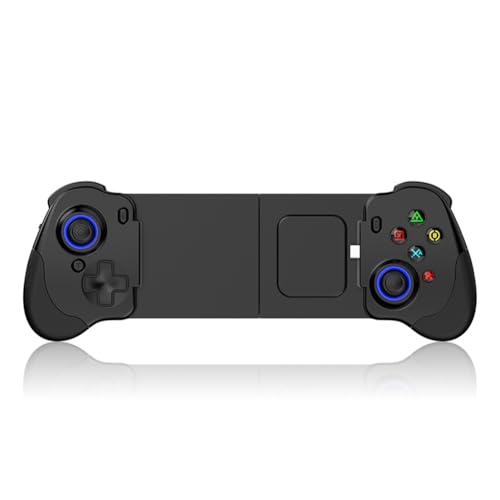 Bnnlqpsttg Controlador de Escalable de Nivel Esports Dual Hall Zero Delay Controller Soporte Múltiples Modos y Fuerte Compatibilidad. Controlador de cable extensible No Personalizable