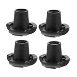 WOFASHPURET 4stücke Gummi Krücke Stick Bein Abdeckung Krücke Stick Füße Matte Für Krückenstock Fußschutz Rutschfest