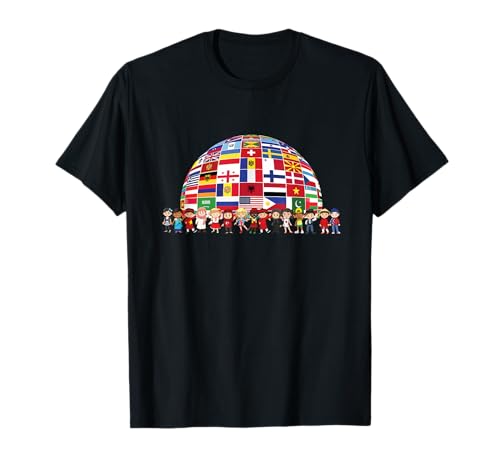 Cultural Diversity Kids Around The Globe Cultural Diversity T-Shirt