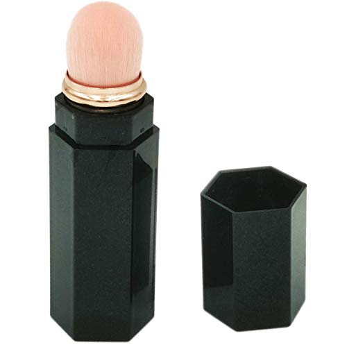 Mini Electric Makeup Brush, Lipstick Size Automatic Powder Professional Electric Cosmetic Brush, Kabuki Foundation Makeup Brush USB Rechargeable, Valentine Christmas Gift for Girls Womens