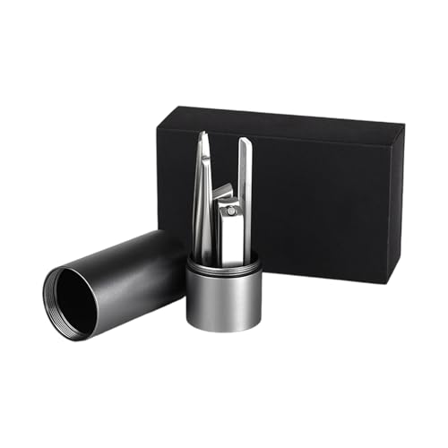 厚い爪用の幅広で安全な人間工学に基づいたハンドル付きの頑丈なバリカン トラベルケース付き (家族/家庭用) 広口爪切り