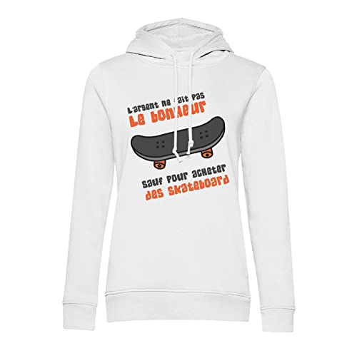 Sweat à capuche skate confortable chaud et résistant pour l'automne