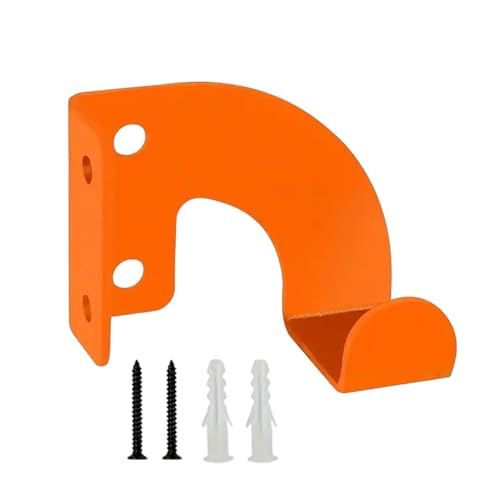Soporte de pared para motosierra, organizador que ahorra espacio, soporte de motosierra montado en la pared, para taller, garaje, palas, escobas, cables, mangueras