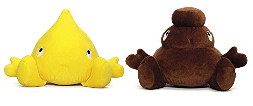 Pee & Poo Large Plush Set