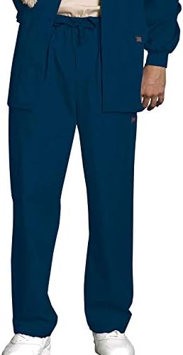 Medical Cargo Pants for Men Workwear Originals, Zipper Fly Scrubs for Men 4000, XL, Navy