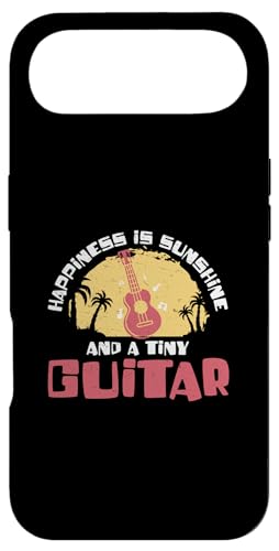 Happiness Is Sunshine And A Tiny Guitar �ʔ����E�N�����t�� �X�}�z�P�[�X iPhone Air �p