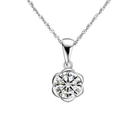 Collier en Zircon brillant ras du cou diamant de laboratoire femme