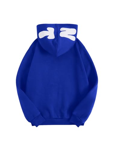 Image of SOLY HUX Boy's Zip Up Hoodies Y2k Letter Graphic Sweatshirt | Long Sleeve, Streetwear Jacket