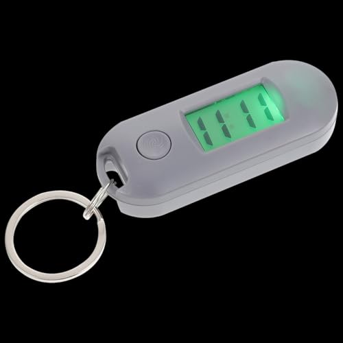 iplusmile Digitale Taschenuhr Schlüsselanhänger Mit Klarem Display Leichtes Design Für Krankenschwestern Rucksack Outdoor Geräuschlose Elektronische Uhr Hängende Uhr