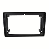 Radio Fascia for Audi A4 2002-2008 9 inch Stereo Panel Dash Mount Kit DVD GPS Dashboard Frame Car Accessories Player Bezel (Black,9 Inches)