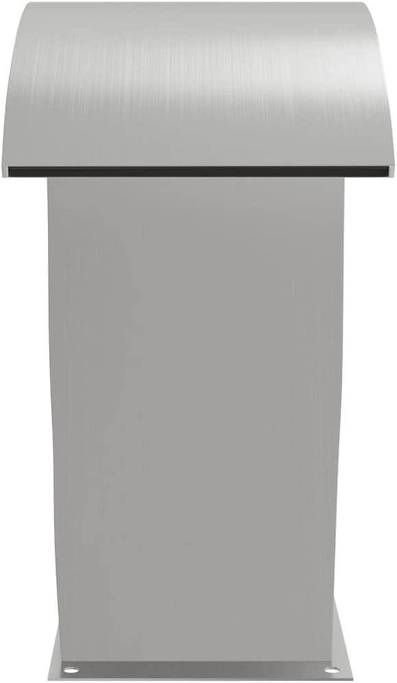 Pool Fountain Stainless Steel Pool Waterfall for Ground Pools Garden, 8.7"x23.6"x27.6" Stainless Steel 304 (Style B)