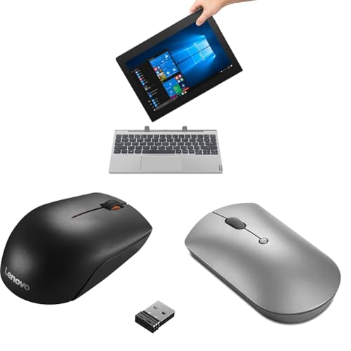 Image of Lenovo IdeaPad D330 Intel Celeron N4020 10.1 inch (25cm) HD IPS Detachable 2-in-1 Laptop (4GB /128GB eMMC