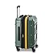 DELSEY PARIS Rempart Hardside Expandable Luggage with Spinner Wheels, Army Green, Carry-On 19 Inch