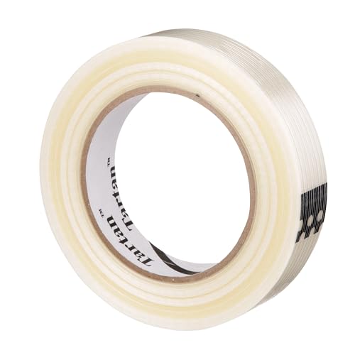 Image of 3M Tartan Filament Tape 8934 Clear, 24 mm x 55 m (Case of 36) (70-0061-2003-7)