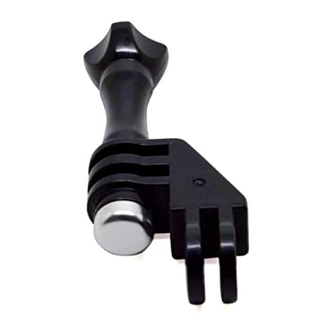 QKOO 90 Degree Direction Adapter Elbow Mount with Thumb Screw for GoPro Hero 13, 12, 11, 10, 9, 8, 7, 6, 5, 4, Session, 3+, 3, 2, 1, Hero (2018), DJI Osmo Action, AKASO, SJCAM, Action Cameras Cover