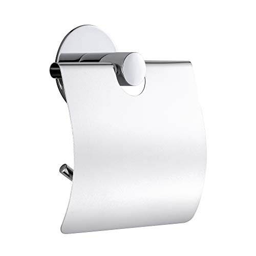 Hoomtaook Toilettenpapierhalter Ohne Bohren, Zubehör ohne Stanzen Edelstahl, Das Verchromt Cover