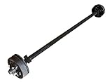 TK 3.5k-3500 Pound Capacity Trailer Electric Brake Axle - 5 on 4.5 Bolt Pattern - Straight...