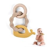 ♥【Fácil de limpiar】Mordedor de Mascar para Bebé son fáciles de limpiar, simplemente colóquelos en un lugar ventilado para que se sequen después de una limpieza simple, es limpio e higiénico, muy conveniente.