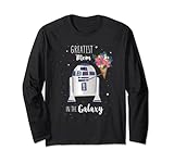 star wars r2-d2 greatest mom in the galaxy mother's day long sleeve t-shirt
