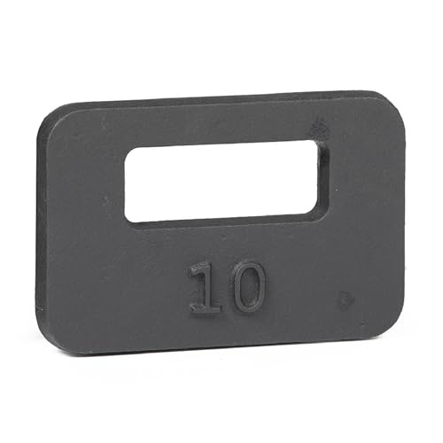 Titan Fitness 10 LB Cast Iron Ruck Weight Plate, Backpack Weight Training, Single Wide Handle, Round Corners Smooth Edges, Ideal for Resistance Training, Strengthen Posture Stability