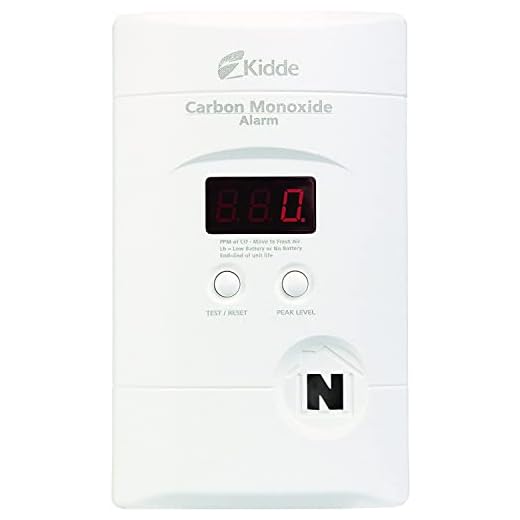 Kidde Nighthawk Plug-In AC/DC Carbon Monoxide Alarm Detector with Digital Display KN-COPP-3