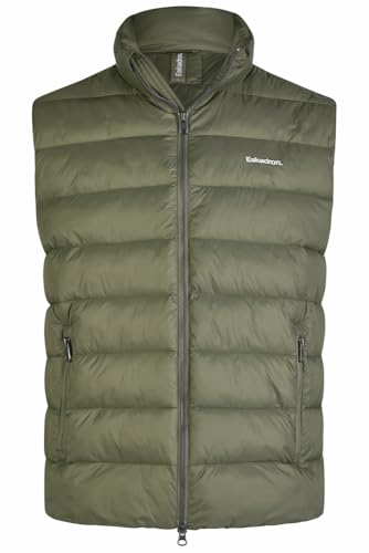 Gilet homme Eskadron olive veste matelassée sans manche vêtement équestre