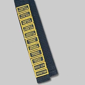 Iron-On Achievement Patches - Perfect Back Kick - 20 Pack