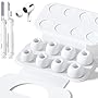 4 paires d'écouteurs de rechange pour AirPods Pro deuxième et première génération, avec boîtier portable et stylo de nettoyage, anti-bruit et filtre anti-poussière