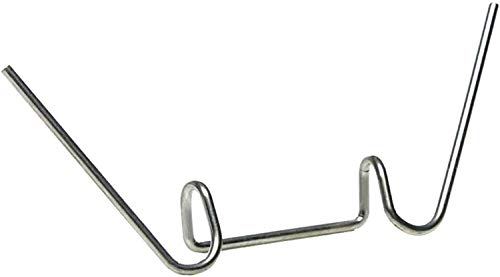 SPARES2GO Greenhouse Spring Wire Glass Glazing W Clips (Pack of 50)