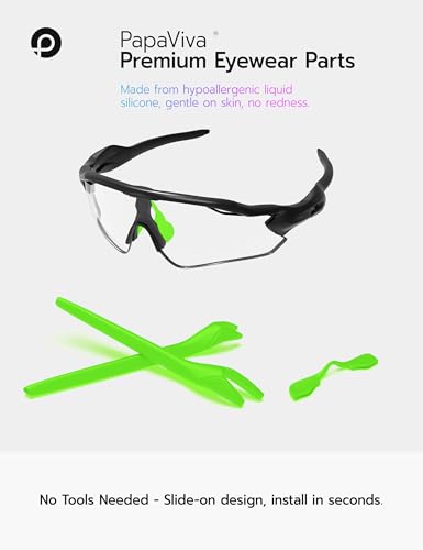 Image of Replacement Nose Pads & Ear Socks Rubber Kits for Oakley Radar EV Path OO9208 / Radar EV Pitch OO9211 Sunglass