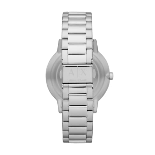 A|X Armani Exchange Men's Watch with Three-Hand Analog Display and Stainless Steel or Leather Band, Watch for Men - Image 4
