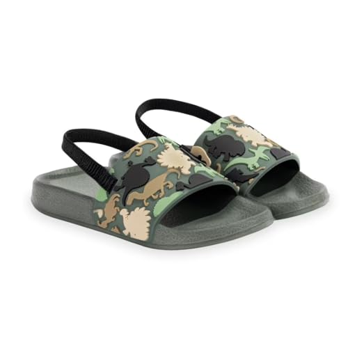 Toddler Slide Sandals Boys Girls Water Shoes Kids Slip On Sandal with Back Strap for Outdoor Summer Beach2