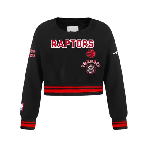 Image of Pro Standard Big Girls NBA Retro Classics Fleece Crewneck Sweatshirt