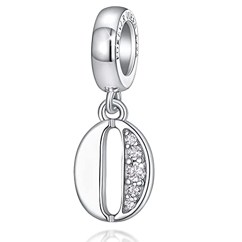 FOREVER QUEEN Ciondoli con numeri Ciondolo con numeri in argento sterling 925 per braccialetti con ciondoli, ciondolo con numeri significativi per compleanno/anniversario…