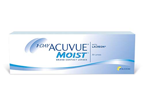 Acuvue 1-Day Moist Pack of 30 Contact Lens -1.5 Diopters 14.2 mm