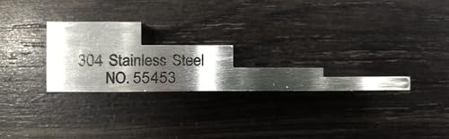 Calibration Test Block 4 Step 3mm 5mm 10mm 15mm 304 Stainless Steel para Calibrador de Espesor Ultrasónico en NDT miniatura 4