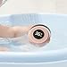 Menolana Baby Bath Thermometer Kids Bath Toy Pool Supplies Gauge Versatile Room Thermometer for Swimming Pool Shower Nursery, Pink
