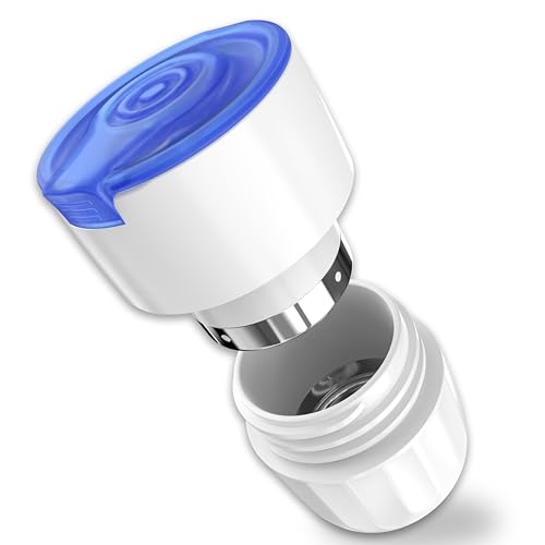 Image of Fullicon Stainless Steel Grinder, Pill Crusher Fine Powder, Blue White