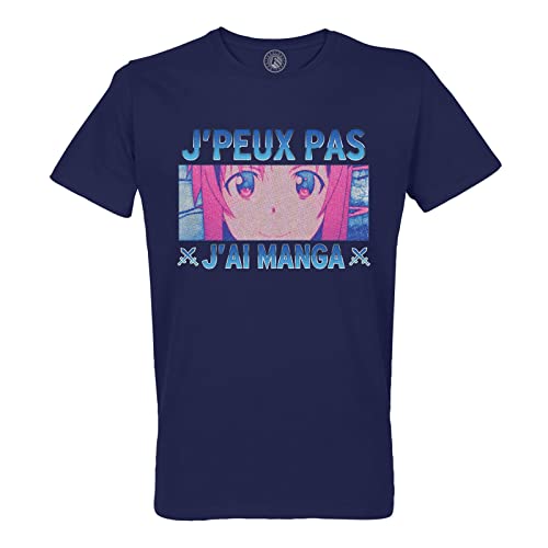 T-Shirt Manga Homme en Coton Bio Asuna Anime Otaku Col Rond