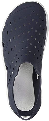 Image of CLYMB Men PVC|Ultralightweight|Comfort|Summer Trendy|Outdoor Daily use Blue Clogs