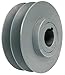 1-3/8" Fixed Bore 2 Groove Variable Pitch Pulley 6.5" OD