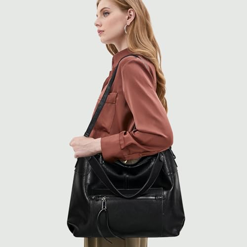 Hobo Bags for Women Leather Purse and Handbags Large Tote Bag Shoulder Bags with Adjustable Shoulder Strap2