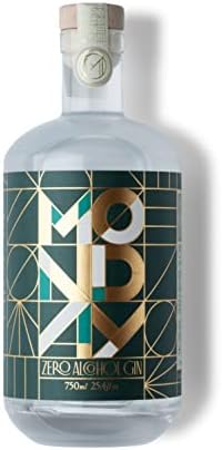 MONDAY Zero Alcohol Gin – An Award Winning Non-Alcoholic Spirit with Zero Carbs, No Sugar, 0 Calories - 750ml