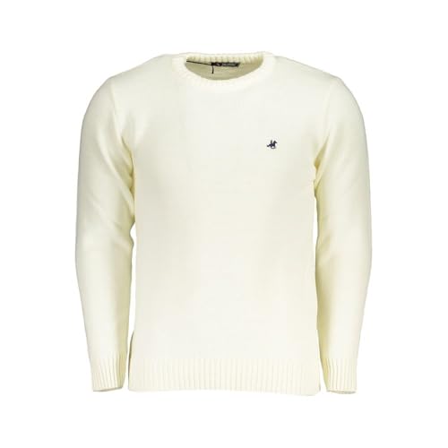 Pull U.S. Grand Polo blanc homme idéal pour vos sorties citadines