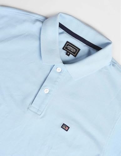 Image of Arrow Men's Solid Half Sleeve Regular Fit Cotton Polo T-Shirt